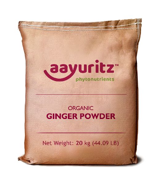 Blended Organic Ginger Powder, Certification : Gmp, Fda, Halal, Npop, Nop, Eu, Onecert, Apeda