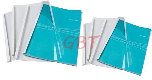 Thermal Binding Cover 10mm (100pcs/pkt), Color : Transparent