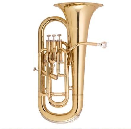 Brass Tuba, Color : Golden