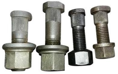 Polished Mild Steel Hub Bolts, Certification : ISI Certified