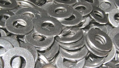 Round Mild Steel Polished Metric Washers, for Fittings, Certification : ISI Certified