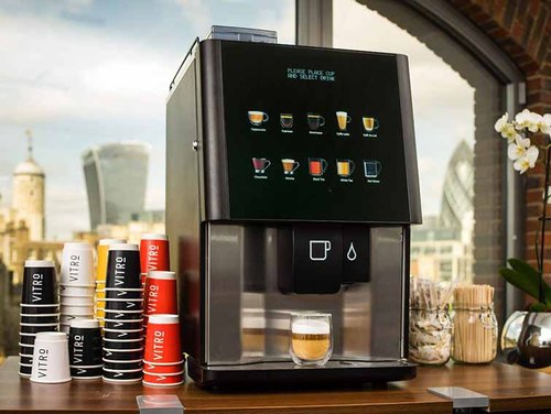 Nescafe ABS Plastic Coffee Vending Machine