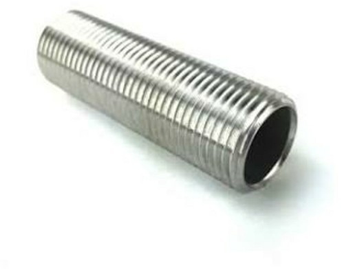 Round Polished Galvanized Iron Threaded Pipes, for Industrial, Certification : ISI Certified