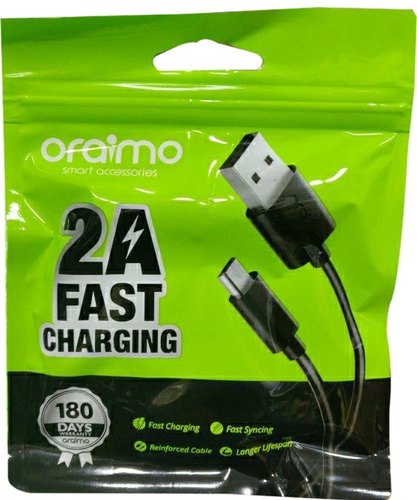 Oraimo USB Data Cable, Cable Length : 1 meter