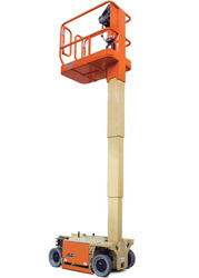 Vertical Mast Lifts, Color : Orange