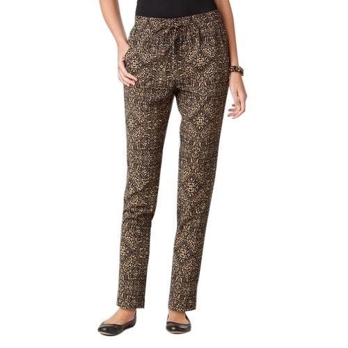 Cotton Ladies Printed Pant, Occasion : Formal Wear, Size : XL, XXL