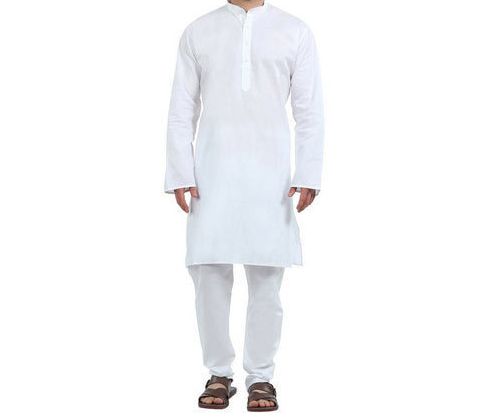 Embroidered Cotton Mens Casual Kurta Pajama, Size : XL, XXL, XXXL