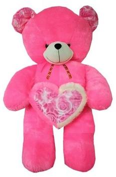 Plush Teddy Bear, Color : Pink