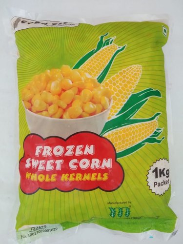 Sweet corn, Variety : Frozen Sweetcorn Kernels 1kg