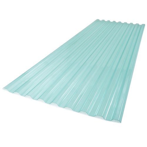 Polished Corrugated Fiberglass Sheets, for Construction, Size : Standard