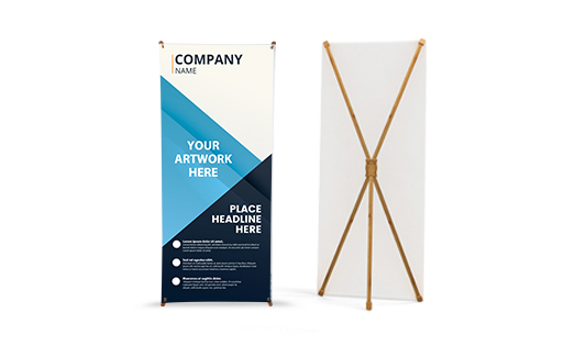 Bamboo X banner Stands