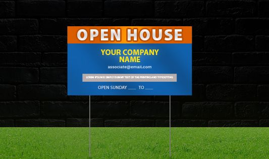 Reflective Yard Signs