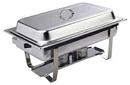 Falcon Rectangular Steel Stackable Frame Chafing Dish, Capacity : 9L