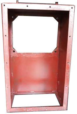 Umiya Mild Steel Electrical Terminal Box Cover, Shape : Rectangle