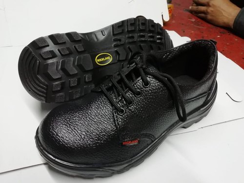 PU Leather Safety Shoe, Packaging Type : Box