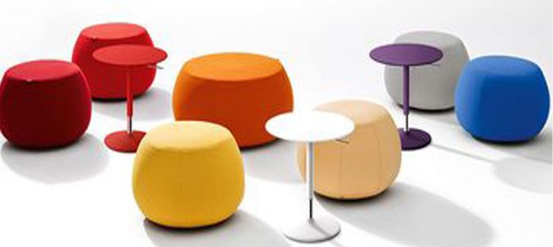TRUMP Pouf Furniture for Living Room, Feature : Attractive Designs, Corrosion Proof, Quality Tested