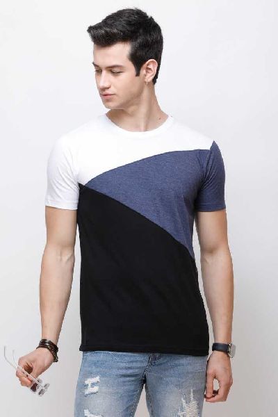 HALF SLEEVES DESIGNER T-SHIRT 15.0, Size : M, XL, XXL