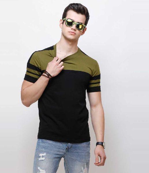 HALF SLEEVES DESIGNER T-SHIRT 15.3, Size : M, XL, XXL