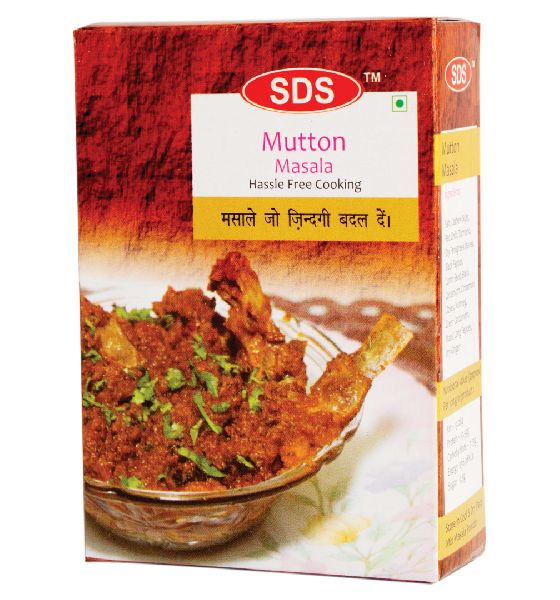 SDS Mutton Masala Powder, for Cooking, Packaging Type : Paper Box