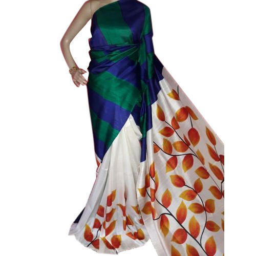 Painted Silk Saree