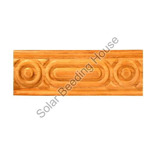 Oval Fancy Wooden Beading