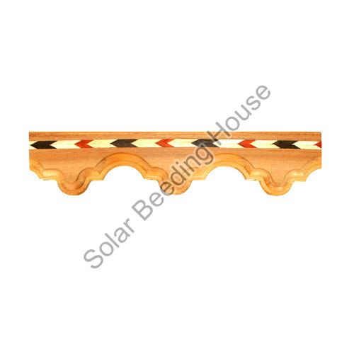 Polished Solid Designer Wooden Beading, for Furniture, Color : Brown