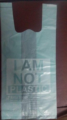 2 Kg Biodegradable Carry Bag, Size : 13x16 inch