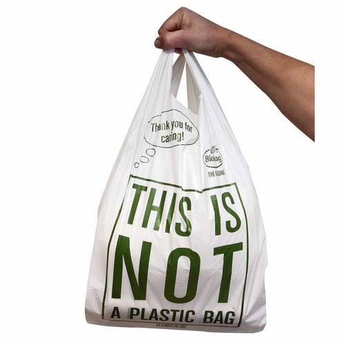 5 Kg Biodegradable Carry Bag, Size : 15x19 inch