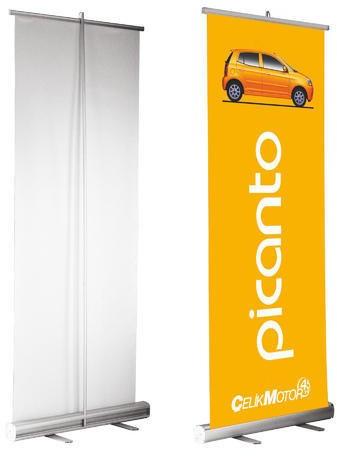 Rectangle Roll Up Stand, Size : 6 Feet
