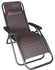 Rectangular Beach Chair, Color : Brown