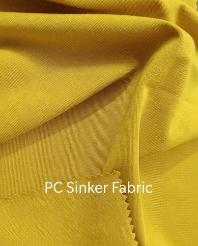 Plain PC Sinker Fabric, Width : 42 Inch