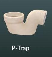 Polished PVC P-Trap, Feature : Fine Finishing, Perfect Shape