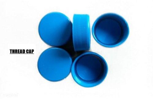 Round PET Screw Thread Cap, Color : Blue