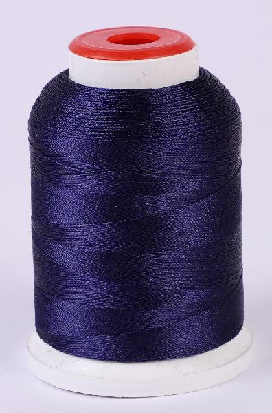 Polyester Embroidery Threads, Color : blue