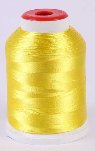 Yellow Polyester Embroidery Thread