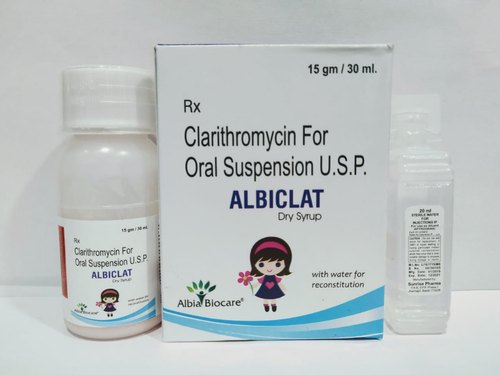 Albiclat Dry Syrup, Packaging Size : 30 ml