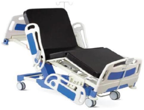 Rectangular Electric Five Function ICU Bed, for Hospital, Feature : Durable, Easy To Place, Fine Finishing