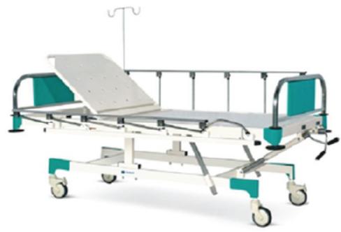 Rectangular Manually Operated Semi Recovery Hospital Bed, Feature : Easy To Place, Fine Finishing