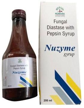 Fungal Diastase With Pepsin Syrup