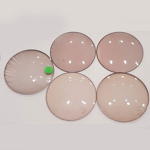 Round Glass Photochromic Lens