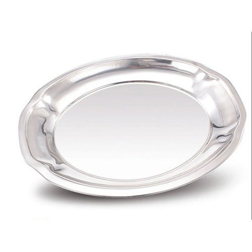 Oval Stainless Steel Tray