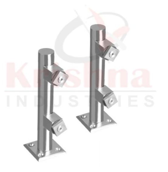 Stainless steel Polished Glass Handrail Bracket, for High Tensile, High Quality, Accuracy Durable