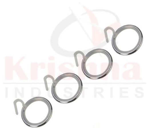 Polished Stainless Steel Curtain Rings, Feature : Hard Structure