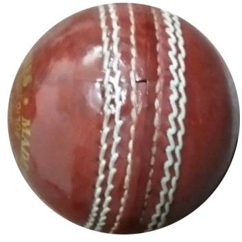 Round Leather Cricket Ball