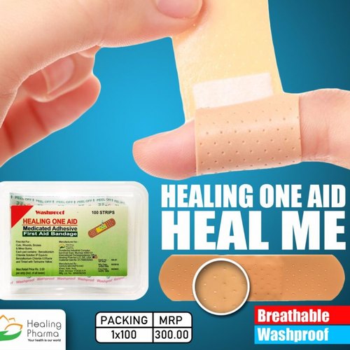 Skin Band Aid, for Minor Injury Dressing