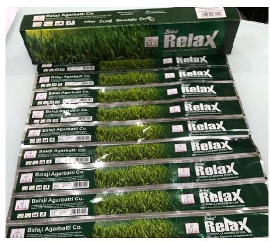 Balaji Relax Mosquito Repellent Incense Sticks, for Home, Office