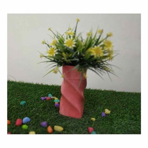 Square Ceramic Flower Pot, Size : 8.5x20cms