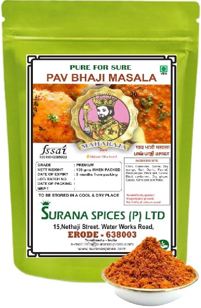 Pav bhaji masala, Packaging Type : Plastic Packet