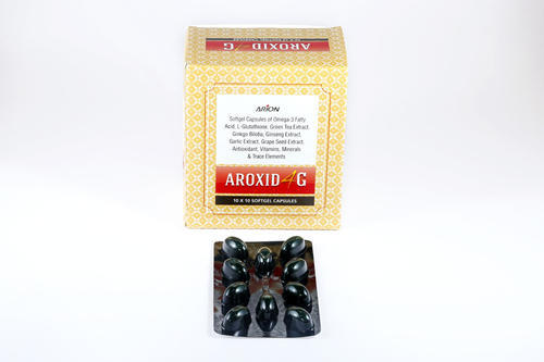 Aroxid-4G Softgel Capsules, Packaging Type : Blister