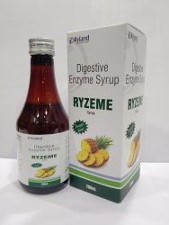 Ryzeme Digestive Enzyme Syrup, Packaging Size : 200 ml